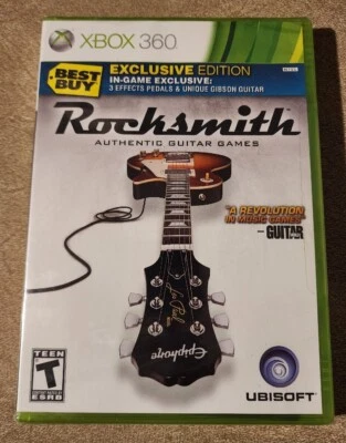 Rocksmith Authentic Guitar Games Best Buy Exclusive (Xbox 360) Sealed! Free Ship - Image 1 of 2