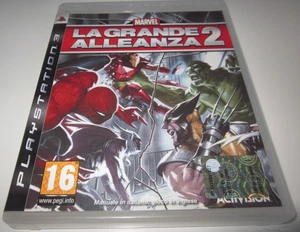 MARVEL-LA GRANDE ALLIANZA 2-SONY PLAYSTATION 3-PAL-ITALIENISCH-SEHR GUT-RARITÄT - Bild 1 von 5