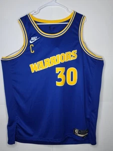 Golden State Warriors Nike Stephen Curry Hardwood Classic Jersey XXL 56 - Picture 1 of 7