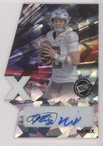 Pase de prensa de hojas 2024 cristales de plata premium/10 Bo Nix #TTR-BN3 novato automático radiocontrol - Imagen 1 de 3