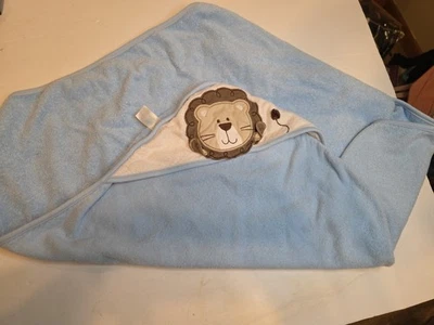 Carter's Baby Hooded Baby Towel And Blanket - Image 1 of 4
