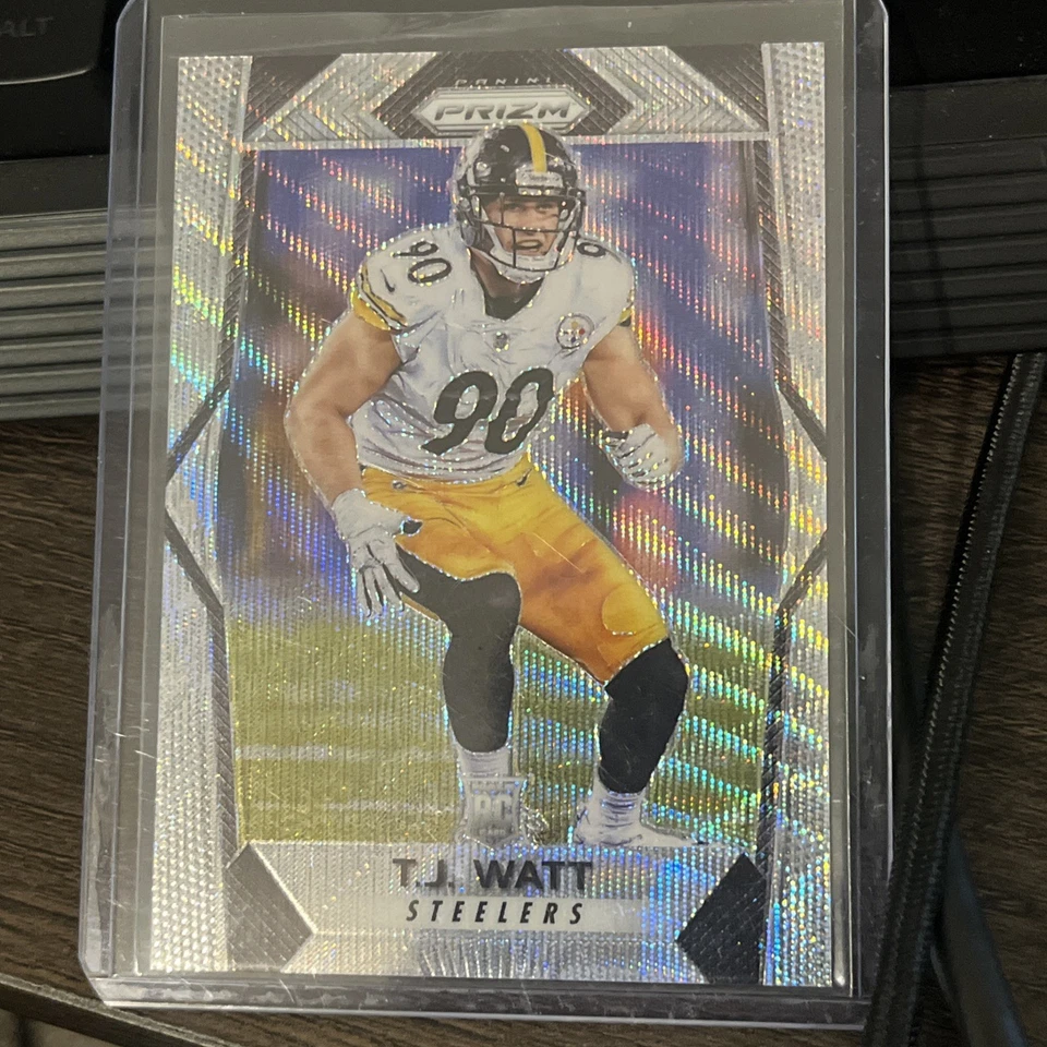 Tj Watt 2017 Prizm Rookie Wave /149 - Image 1 of 3