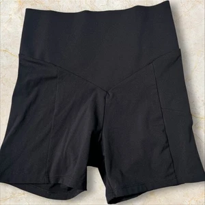 Oysho Damen Activewear Shorts Größe Small schwarz hohe Taille Fitness Yoga Laufbekleidung - Bild 1 von 3