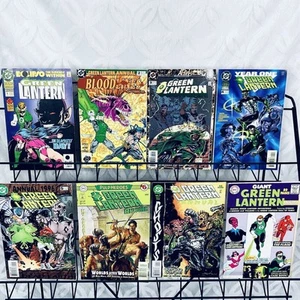 Green Lantern Annuals 1-7 y 80 páginas Giant GL reimpresión anual #1 lote Hal Jordan DC - Imagen 1 de 10