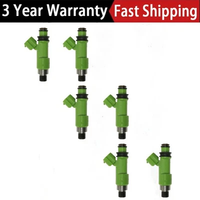 Inyector de combustible 6 piezas FJ1079 para 2010 2011 2012 103 Subaru Outback Legacy 3,6 L H6 Foto 1 de 4