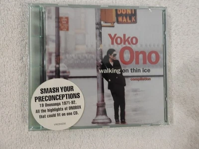 Yoko Ono "Walking On Thin Ice Compilation" BRAND NEW RARE RYKO 1992 PROMO CD! Foto 1 de 2