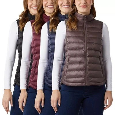 32 Degrees Women's Gilet In 4 Colours and In 5 Sizes New