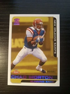 Pacific Paramount 2000 púrpura #D/325 Chad Morton #150 novato radiocontrol ¡Envío gratuito!! - Imagen 1 de 2