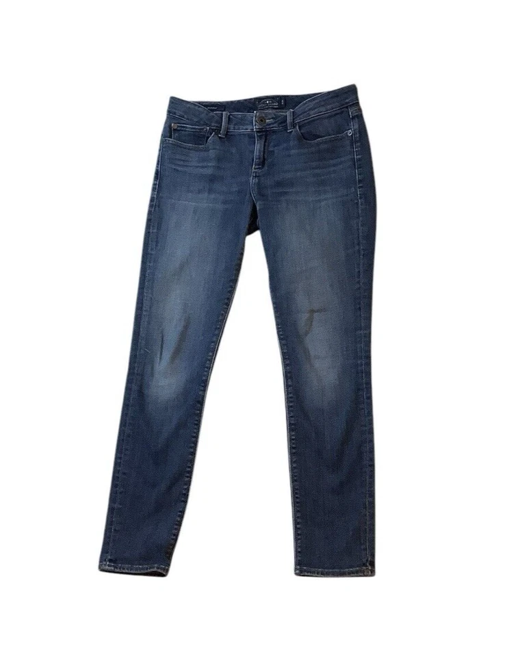 Jeans Lucky Brand Lolita ajustados al tobillo azul denim elástico para mujer talla 6/28 Foto 1 de 4