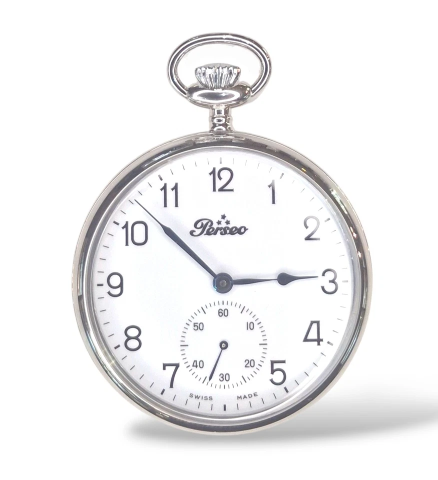 Perseo Orologio da Tasca Movimento Svizzero con catena Ref. 16210