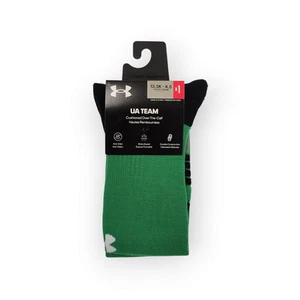 UA Team Over-The-Calf Youth Socks 13.5-4.5 Green - Picture 1 of 4
