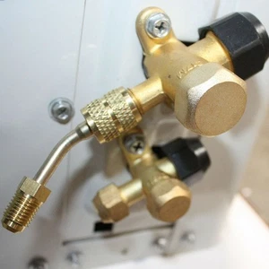 Practical Adapter Converts 1 * 5/16\" AC HVAC Parts R410a Style SAE Split - Picture 1 of 8