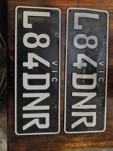 Victoria Number Plates - Personal / Custom RACE 40 - Picture 1 of 1