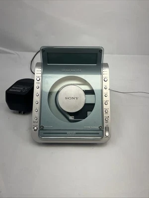 Sony Dream Machine ICF-CD855V CD Player Alarm Clock Radio Tested & Working - Image 1 of 4