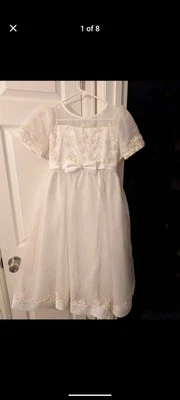 Girl's First Communion Dress Size 12  - Image 1 of 4