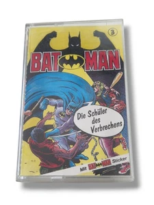⚡Hörspiel Kassette MC Kassetten Batman 3 Folge Schüler des Verbrechens ⚡ - Bild 1 von 7