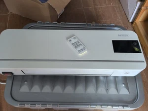 Mylek Over Door Heater Warm Air Fan Curtain Digital Wall Mounted Remote Control - Picture 1 of 3