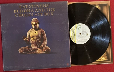Cat Stevens Buddha and the Chocolate Box LP 1974 A&M Records SP 3623 Lyric Inner - Image 1 of 4
