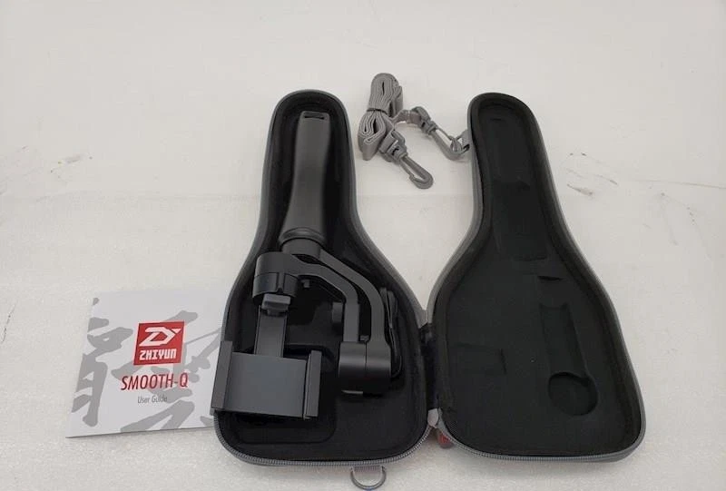 ZHIYUN Smooth-Q 3-Axis Handheld Smartphone Gimbal Stabilizer - Black - Image 1 of 4