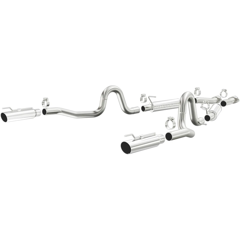 MagnaFlow Performance Exhaust System Kit 15677: 1994-1998 Ford Mustang - Изображение 1 из 4