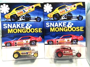 Hot Wheels  32 Ford Roadster As The Snake & Mongoose It’s A Custom Real Riders - Picture 1 of 16