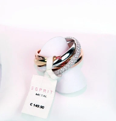 ESPRIT 071 - Esprit Collection Damen-Ring Magnifica Trio- ESRG02838D190 - Bild 1 von 2