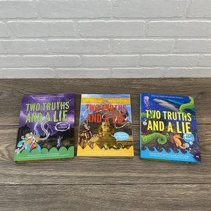 Lot Of 3 Two Truths and a Lie: Hardcover & Paperback By Paquette, Ammi-Joan - Foto 1 di 13