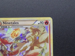 Pokemon Ninetales HeartGold y SoulSilver 7/123 Holograma Raro MP - Imagen 1 de 9