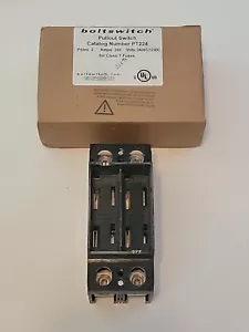 Boltswitch Pullout Switch # PT224 200 Amp 1 Phase 240v Fuse Missing Piece READ - Picture 1 of 9
