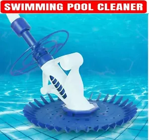 Swimming Pool Cleaner Automatic Floor Climb Wall Vacuum Hose 10M Suction Summer - Picture 1 of 12