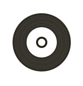 10xMR226 MediaRange VINYL CD-R bedruckbar 80Min 700MB printable Retro Schallplat - Bild 1 von 5