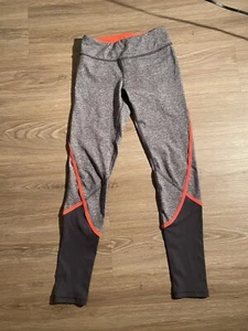 Ivivva by Lululemon girls youth gray leggings size 14 - Picture 1 of 5
