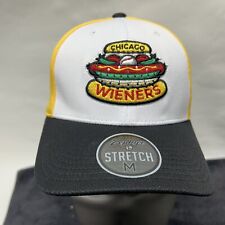 Zephyr Medium Yellow Chicago Wieners Chicago Dogs Ball Cap Hat (YB)