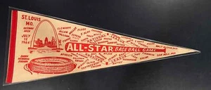 1966 Juego de estrellas de béisbol Bannant Busch Memorial Stadium manto Clemente bonito - Imagen 1 de 2