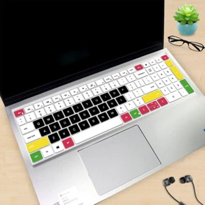 keyboard skin for dell Inspiron 15 5510 5515 5518 3511 3510 3515 3525 3530 7510 - Picture 1 of 16