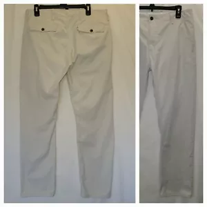 Levi's Chinos Khaki Pants Mens 36x29 Light Wash Straight Leg Button Flap Pockets - Picture 1 of 16
