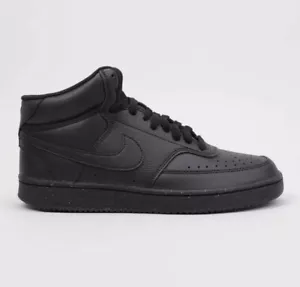 Nike Court Vision Mid Schwarz Triple Black 42,5 Neu Mit Karton Sneaker - Bild 1 von 6