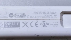 Apple ADP-85EB T - AC Adapter für MacBook Pro 16.5V - 18.5V 4.6A - Bild 1 von 7