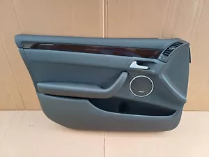 Holden ve wm caprice door trim LHF black onyx wood grain Leather genuine nos - Picture 1 of 8