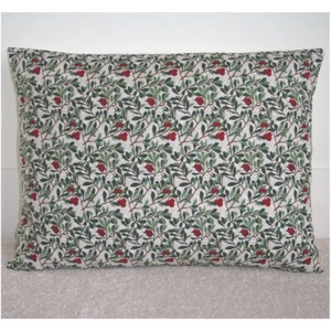 William Morris Winter Garden Arbutus 12x20 Cushion Cover Oblong Bolster Red - Picture 1 of 1