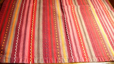 Juego 4) Servilletas de Mesa Rayas Multicolor 18"x18" Pesadas Duraderas Todas las Ocasiones 639 Foto 1 de 4