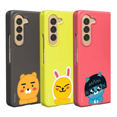 Funda rígida color a prueba de golpes Kakao Friends Corea para Samsung Galaxy Z PLIEGUE 5 Foto 1 de 4