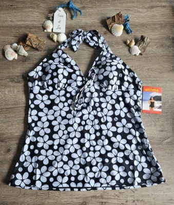 Urlaubsfeeling pur: Moderner Tankini in verschiedenen Größen - Bild 1 von 4