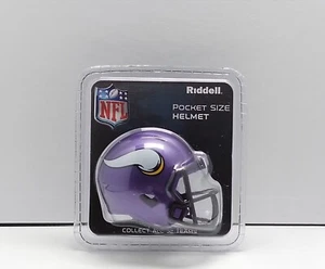 NFL MINNESOTA VIKINGS Riddell Limited Edition Pocket Size Helmet 2024 - Picture 1 of 8
