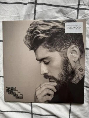 ZAYN MALIK SIGNED INSERT Room Under The Stairs LE Hardwood vinyl SAME DAY SHIP - Image 1 of 2