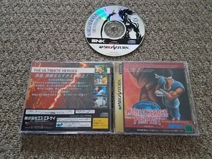 Importación Sega Saturn - World Heroes Perfect - Japón japonés VENDEDOR DE EE. UU. - Imagen 1 de 2