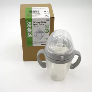 Taza para sorber Haakaa Botella Botella A Prueba de Derrames Paja Pesada Bebé Bebé G3 Gris Nuevo - Imagen 1 de 6