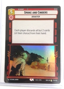 Star Wars Unlimited JCC 174/252 Humo y Cenizas - Desastre - Raro - Lámina - Imagen 1 de 1