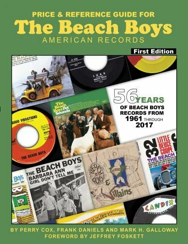 Price and Reference Guide for the BEACH BOYS American Records by Mark Galloway Cox Frank Daniels,Perry (2017, Hardcover)
