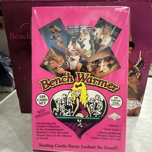 Caja de tarjetas coleccionables deportivas Benchwarmer 1992 sellado NOS 120 juego de cartas - Imagen 1 de 8